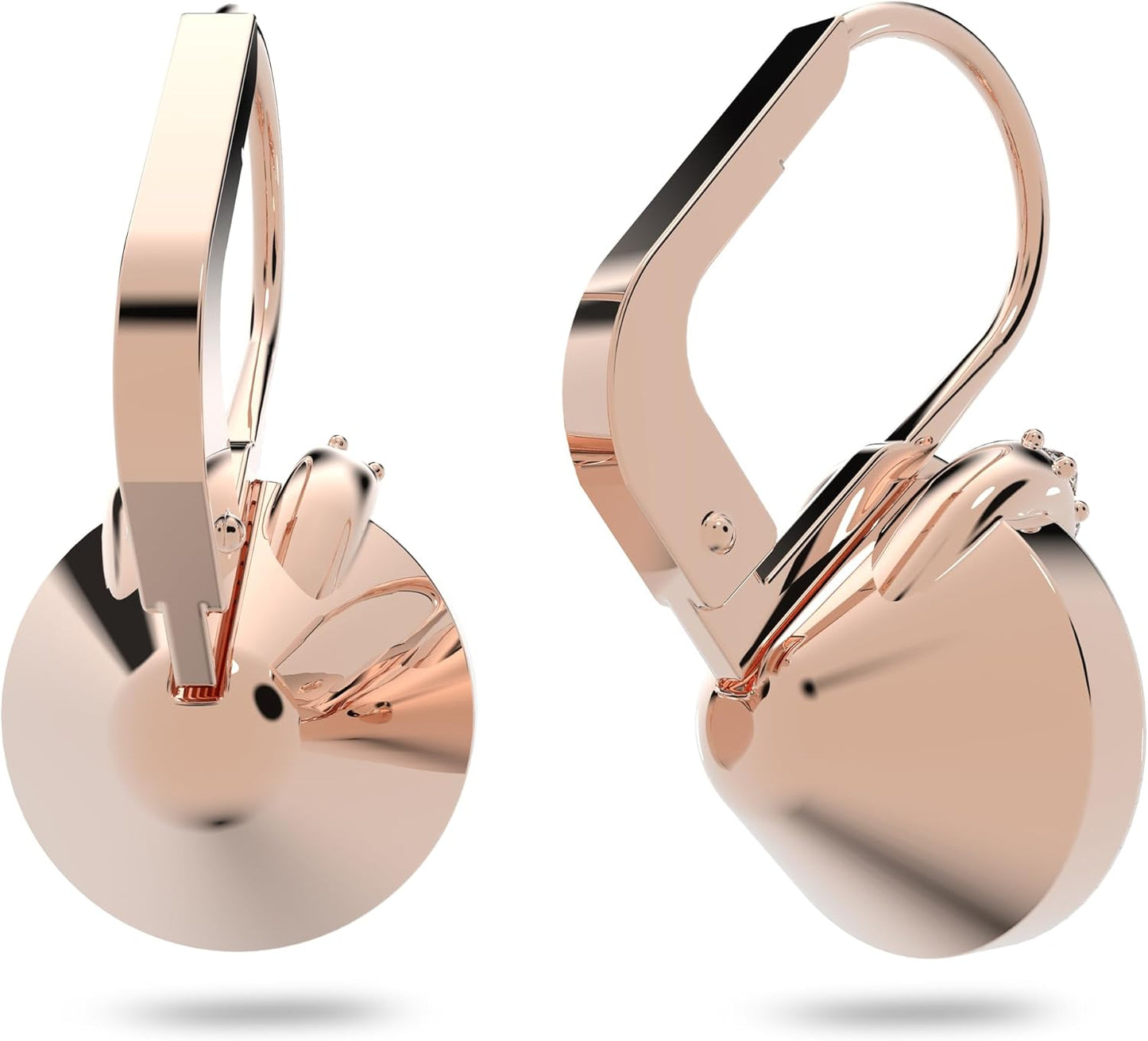 Elegant Swarovski Bella earrings in rose gold with a sleek design for any occasion