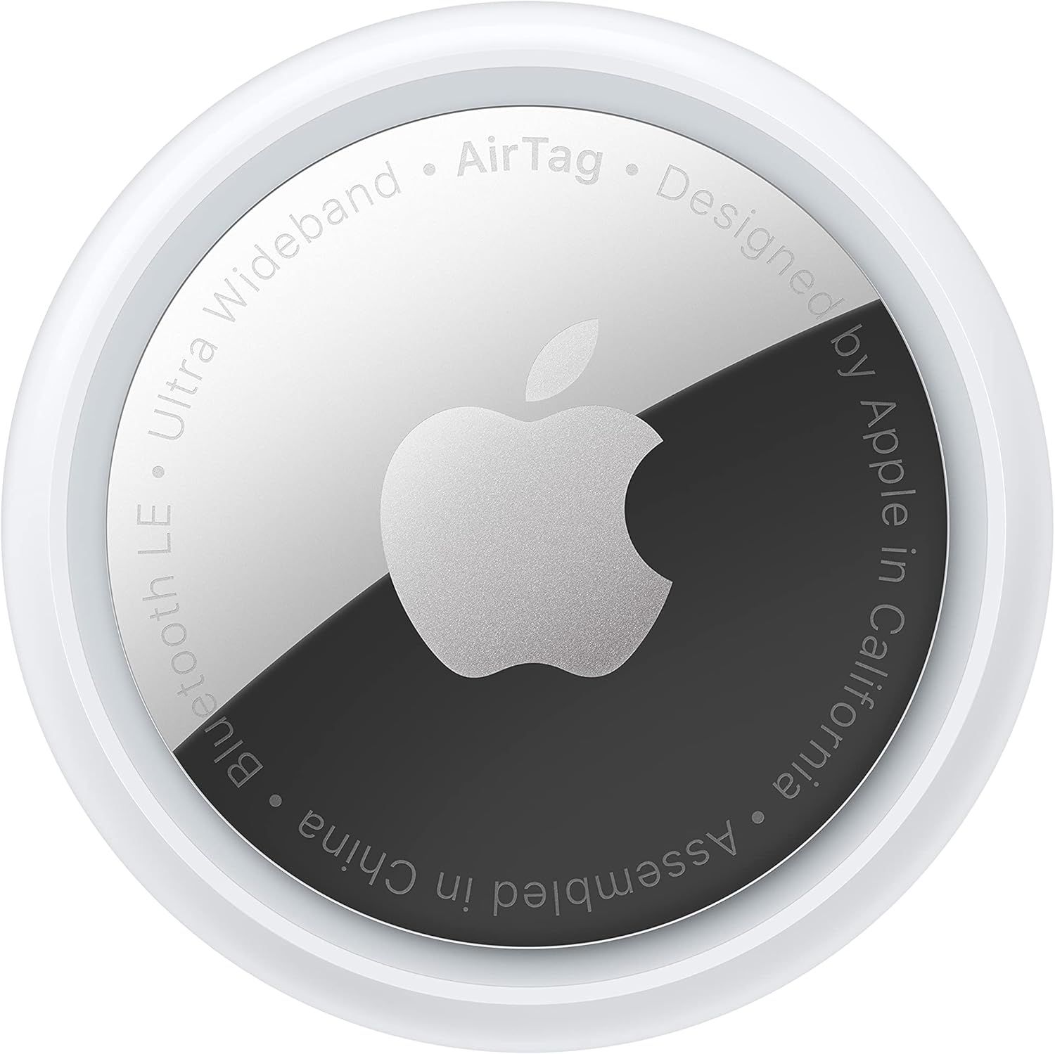 Apple AirTag 4 Pack featuring sleek design for easy tracking of personal items