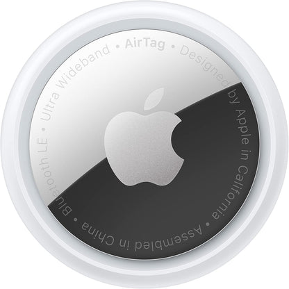 Apple AirTag 4 Pack featuring sleek design for easy tracking of personal items