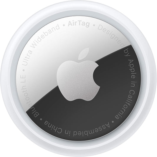 Apple AirTag 4 Pack featuring sleek design for easy tracking of personal items