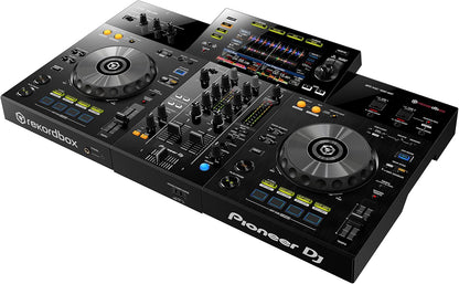 Pioneer DJ XDJ-RR controller with dual jog wheels and customizable controls for DJs and music events