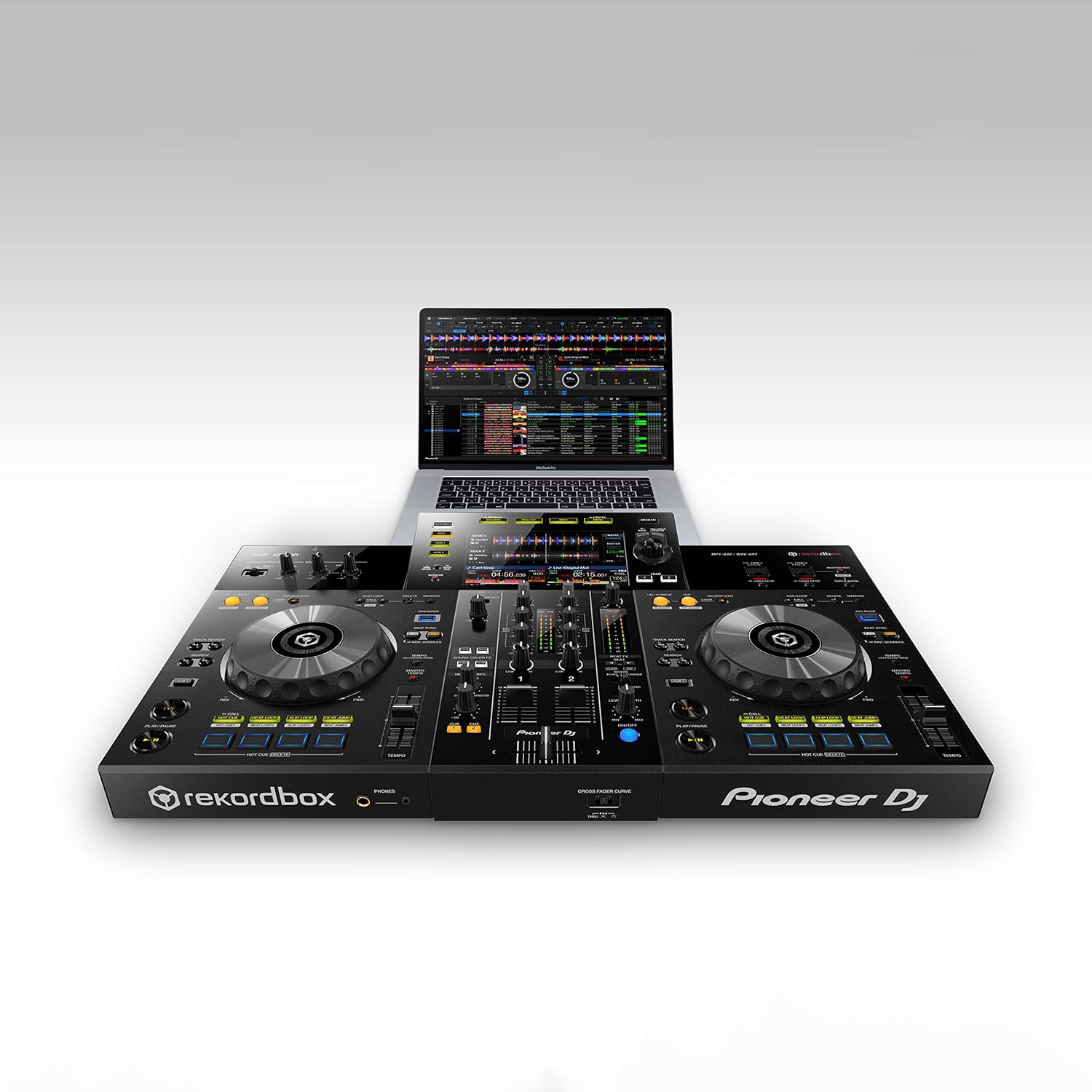 Pioneer DJ XDJ-RR controller with user-friendly layout and advanced features for mixing and performance