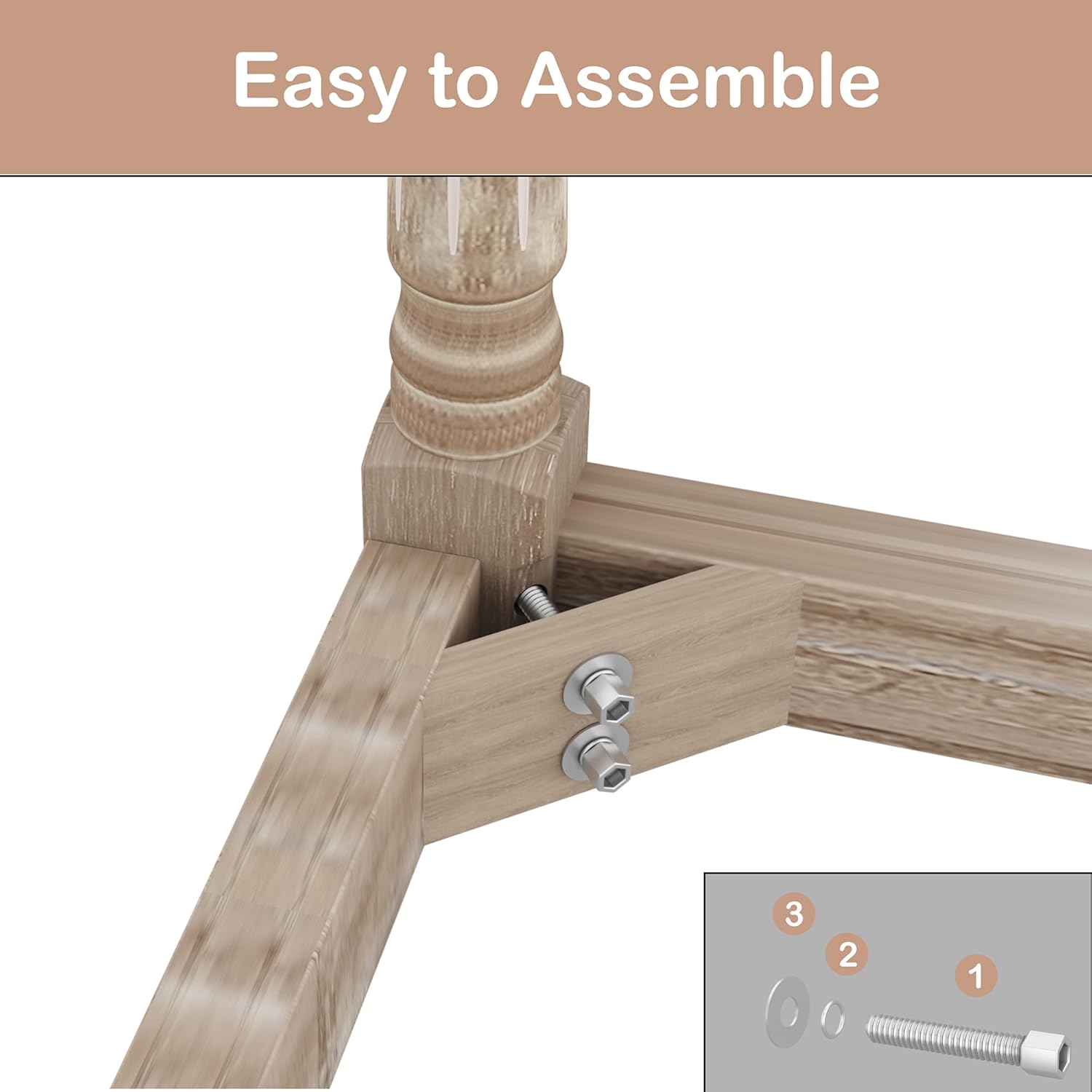 Easy to assemble upholstered bedroom bench with sturdy wooden construction and adjustable fixtures
